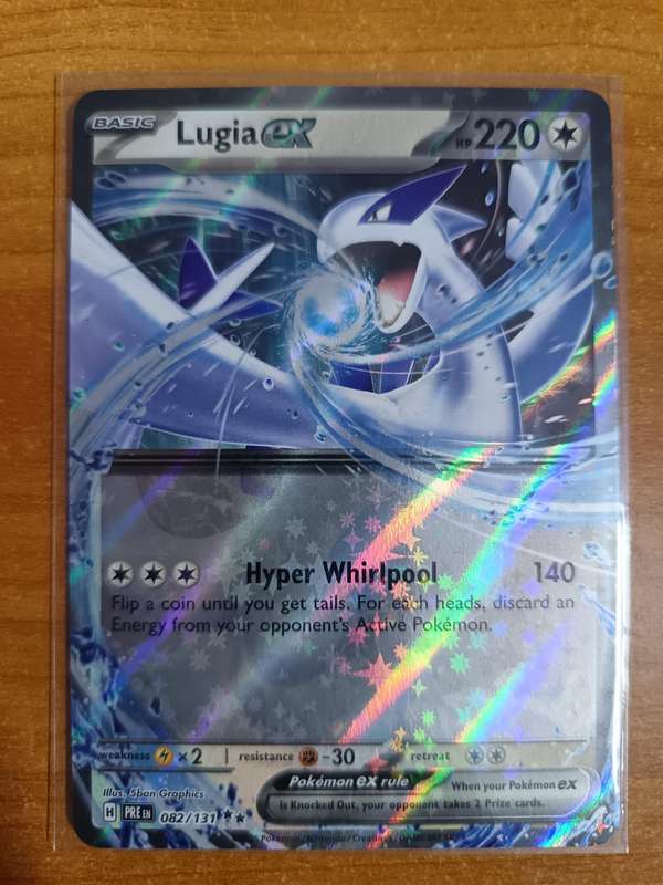 Pokemon Trading Card Game -  Lugia ex - 082/131 - Ultra Rare Scarlet & Violet: Prismatic Evolutions