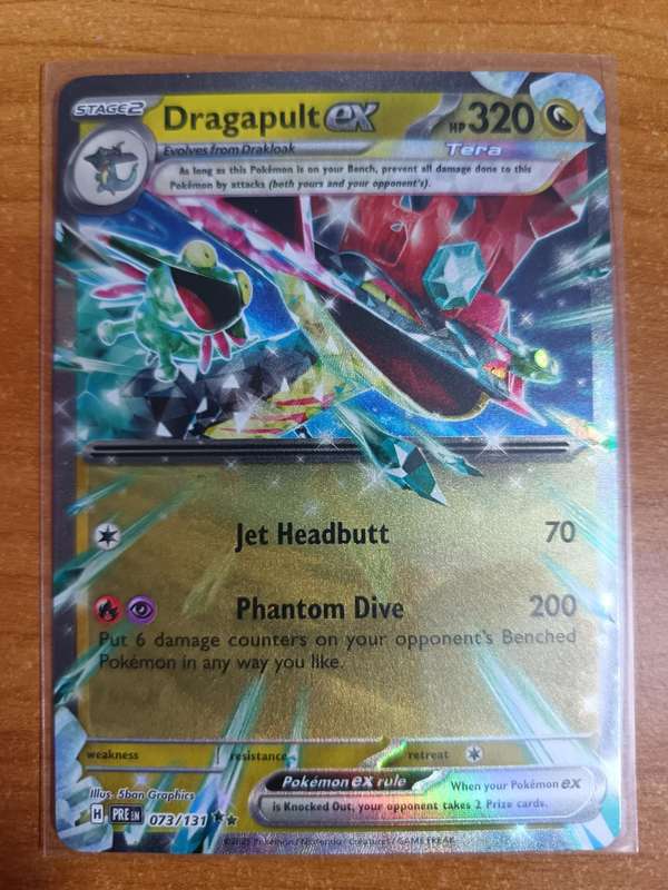 Pokemon Trading Card Game - Dragapult ex - 073/131 - Ultra Rare Scarlet & Violet: Prismatic Evolutio