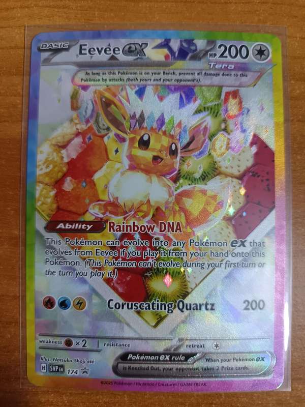 Pokemon Trading Card Game - Eevee ex - 174 - SV: Scarlet & Violet Promo Cards (SVP)