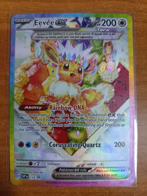 Pokemon Trading Card Game - Eevee ex - 174 - SV: Scarlet & Violet Promo Cards (SVP)