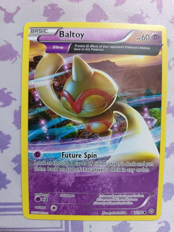 Pokemon Trading Card Game - Baltoy - 32/98 - Common XY: Ancient Origins - 2015