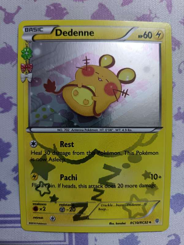 Pokemon Trading Card Game - Dedenne - Generations: Radiant Collection - RC10/RC32 - 2016