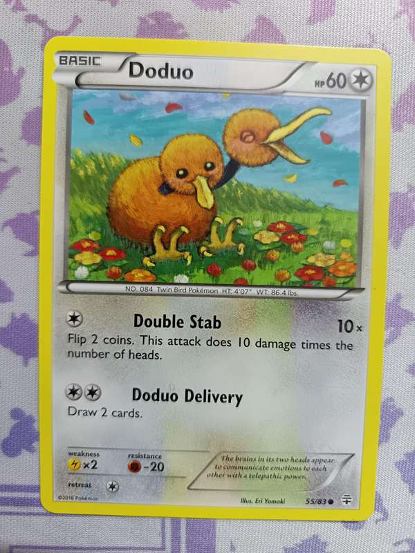 Pokemon Trading Card Game - Doduo - 55/83 - Common Generations - 2016