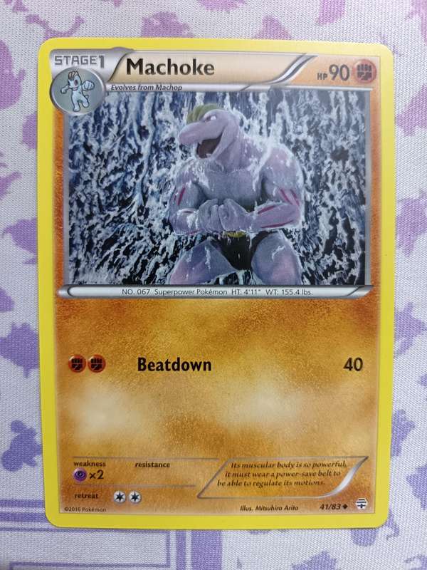 Pokemon Trading Card Game - Machoke - 41/83 - Uncommon Generations - 2016