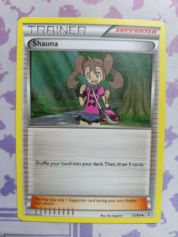 Pokemon Trading Card Game - Shauna - 72/83 - Uncommon Generations - 2016