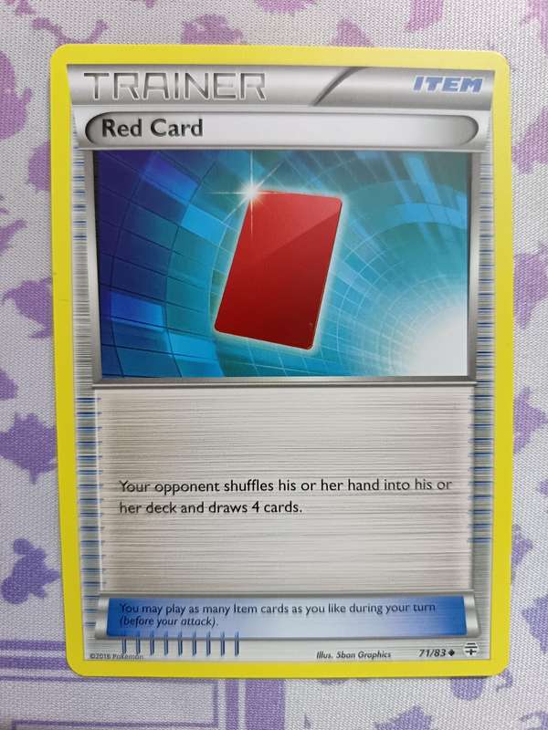 Pokemon Trading Card Game - Red Card - 71/83 - Uncommon Generations - 2016