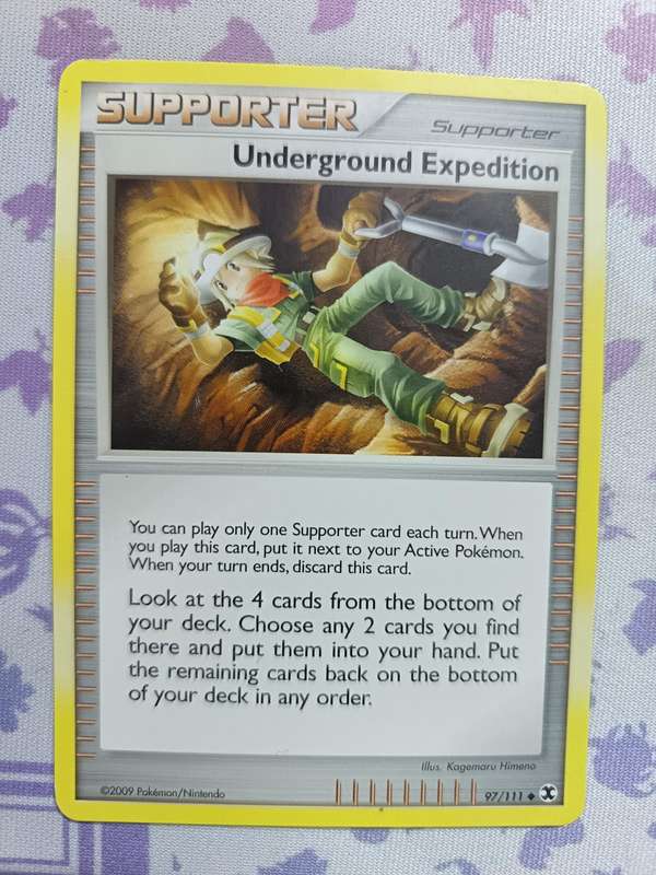 Pokemon Trading Card Game - Underground Expedition - 97/111 - Uncommon Platinum: Rising Rival - 2009