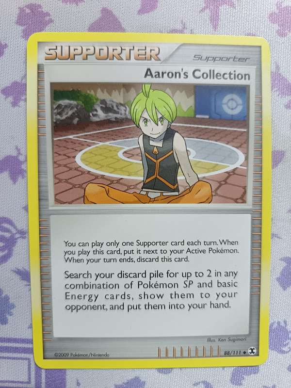 Pokemon Trading Card Game - Aaron's Collection - 88/111 - Uncommon Platinum: Rising Rivals - 2009
