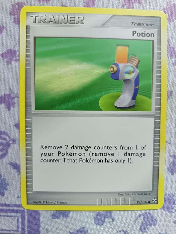 Pokemon Trading Card Game - Potion - 92/100 - Common Diamond & Pearl: Stormfront - 2008