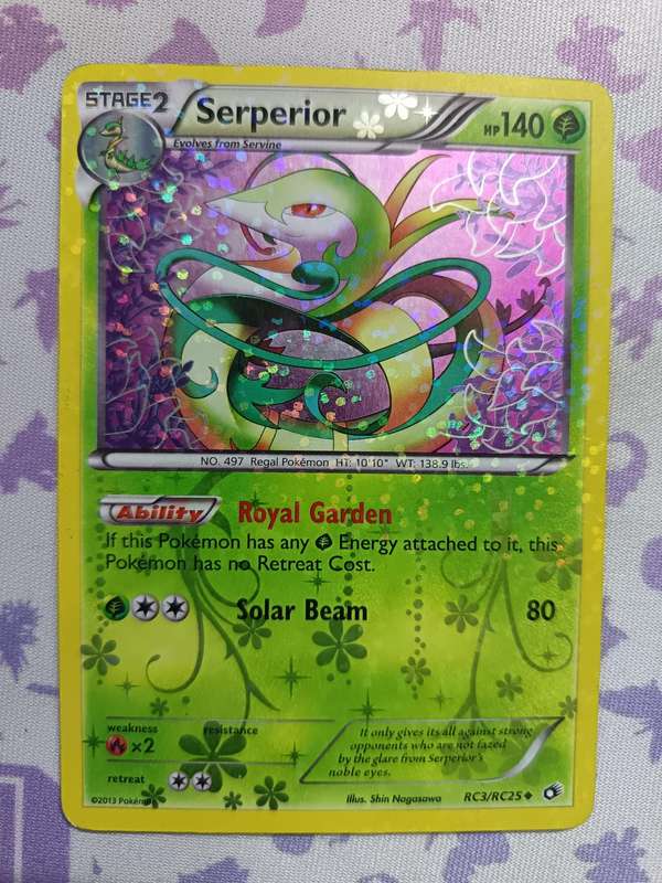Pokemon Trading Card Game - Serperior - Legendary Treasures: Radiant Collection - RC3/RC25 - 2013