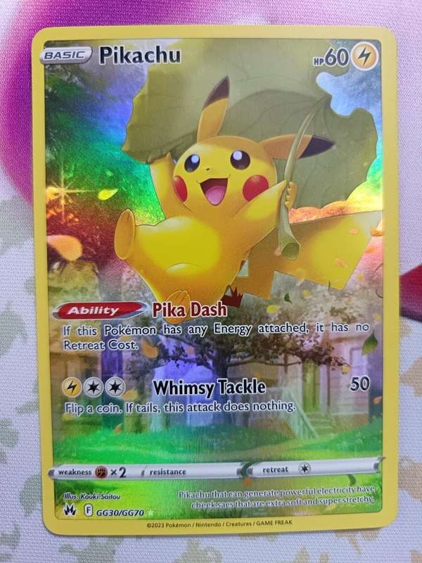 Pokemon Trading Card Game - Pikachu #GG30 Pokemon Crown Zenith