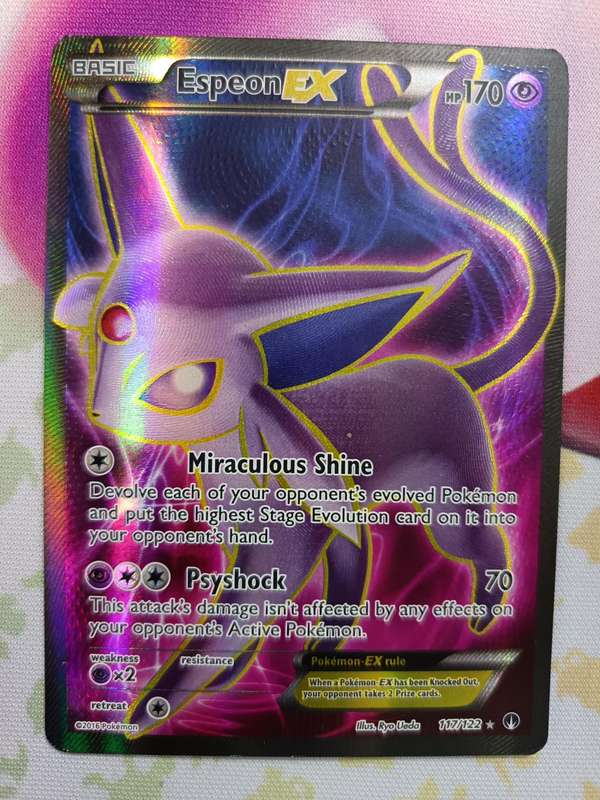 Pokemon Trading Card Game - Espeon EX (Full Art) - XY - BREAKpoint (BKP)