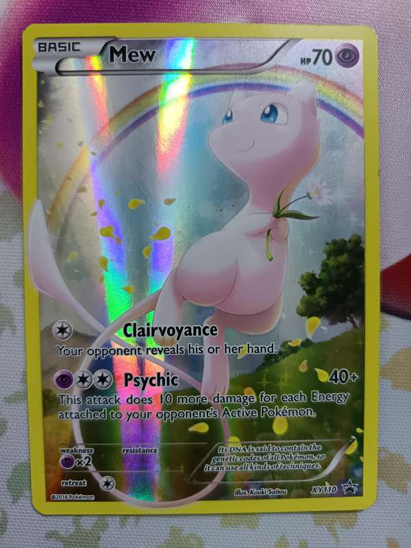 Pokemon Trading Card Game - Mew #XY110 Pokemon Promo