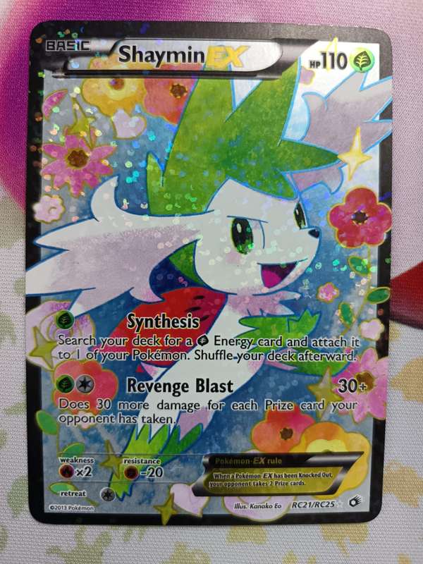 Pokemon Trading Card Game - Shaymin EX (Full Art) - Legendary Treasures: Radiant Collection (LTR)