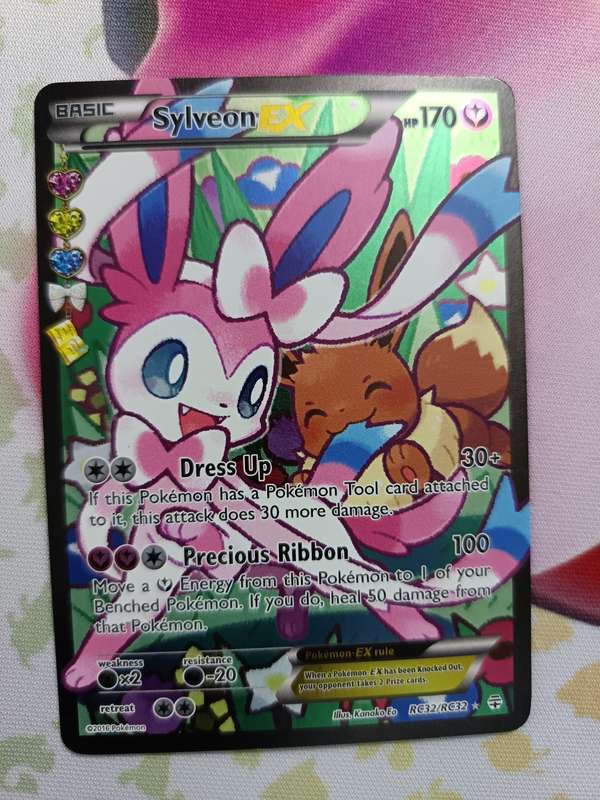 Pokemon Trading Card Game - Sylveon EX (Full Art) - Generations: Radiant Collection (GEN)