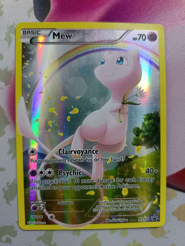 Pokemon Trading Card Game - Mew #XY110 Pokemon Promo