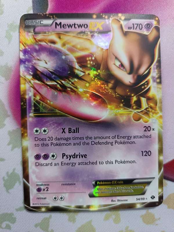 Pokemon Trading Card Game - Mewtwo EX #54 Pokemon Next Destinies