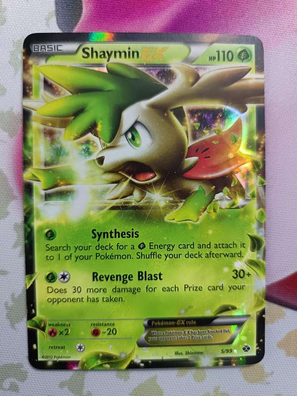 Pokemon Trading Card Game - Shaymin EX #5 Pokemon Next Destinies