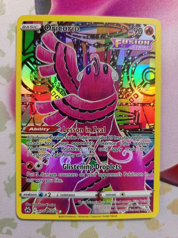 Pokemon Trading Card Game - Oricorio #GG04 Pokemon Crown Zenith