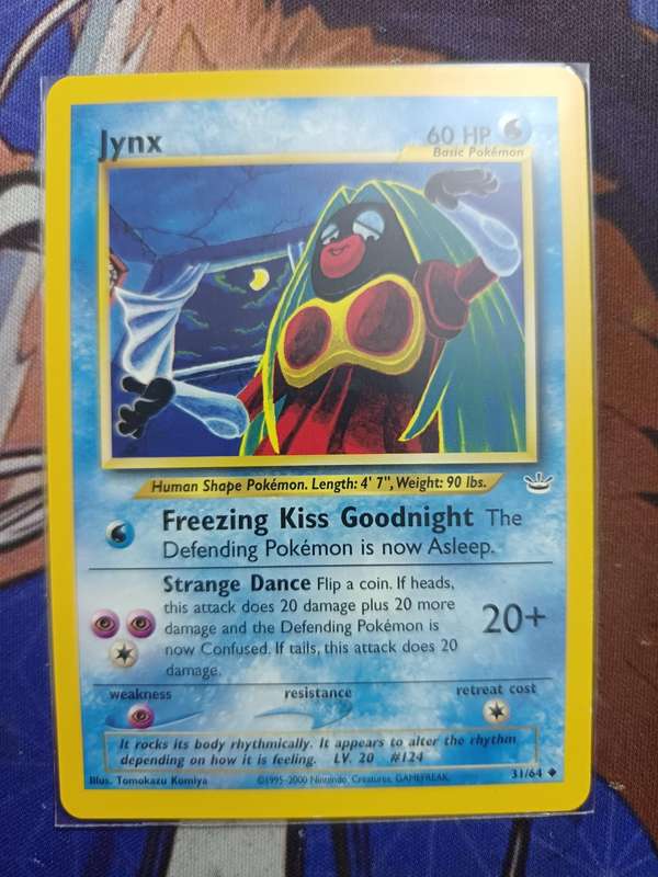 Pokemon Trading Card Game - Jynx #31 Pokemon Neo Revelation - Vintage