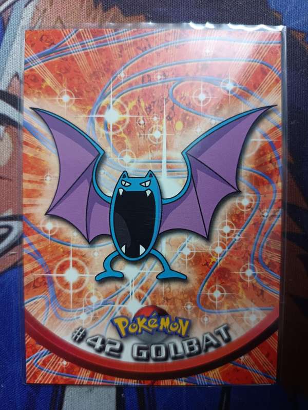 Pokemon Trading Card Game - Golbat #42 Pokemon 1999 Topps TV - Vintage