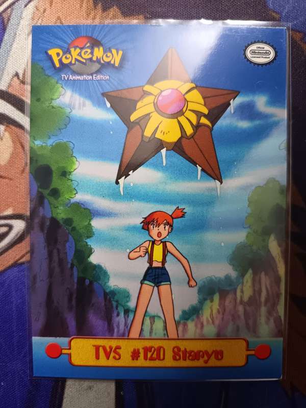 Pokemon Trading Card Game - Staryu #TV5 Pokemon 1999 Topps TV - Vintage