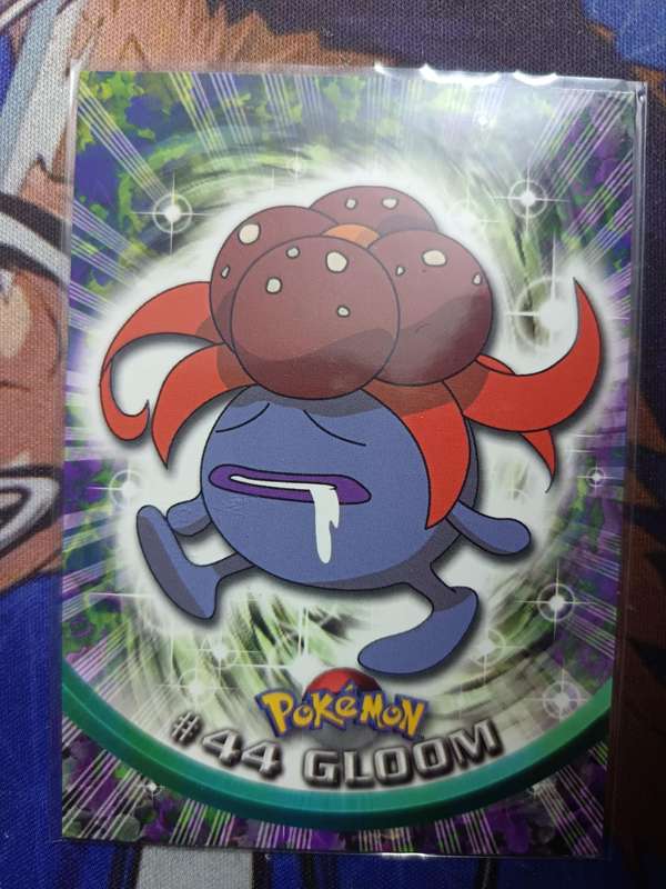 Pokemon Trading Card Game - Gloom #44 Pokemon 1999 Topps TV - Vintage