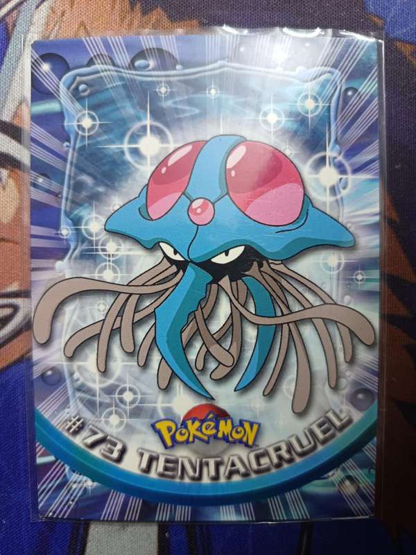 Pokemon Trading Card Game - Tentacruel #73 Pokemon 1999 Topps TV - Vintage