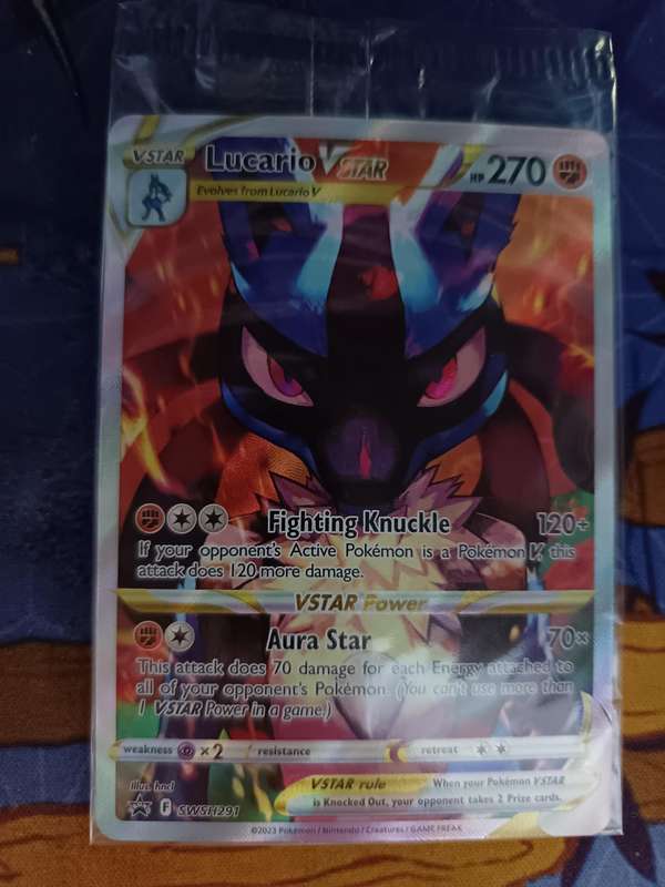 Pokemon Trading Card Game - Lucario VSTAR - SWSH291 - SWSH: Sword & Shield Promo Cards (SWSD)