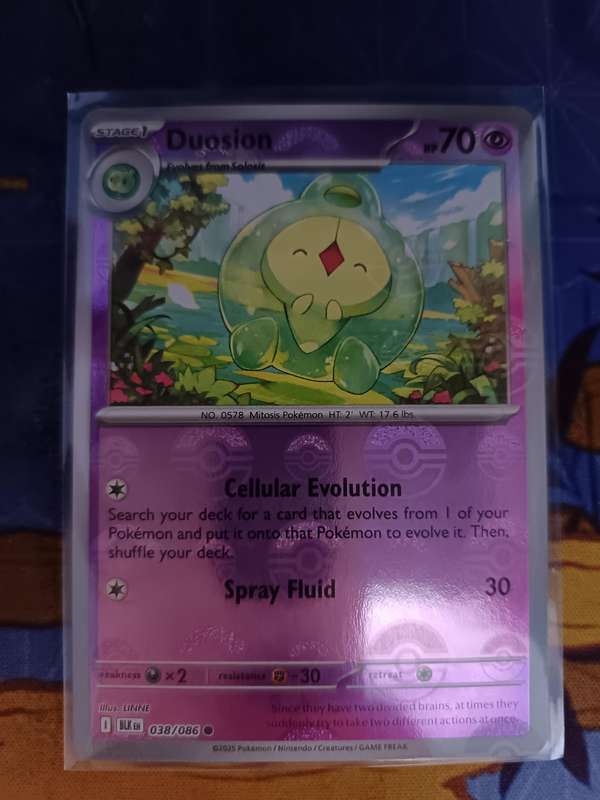 Pokemon Trading Card Game - Duosion (Poke Ball Pattern) - SV: Black Bolt