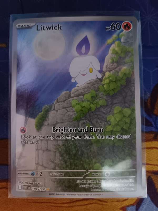 Pokemon Trading Card Game - Litwick - 101/086 - SV: White Flare