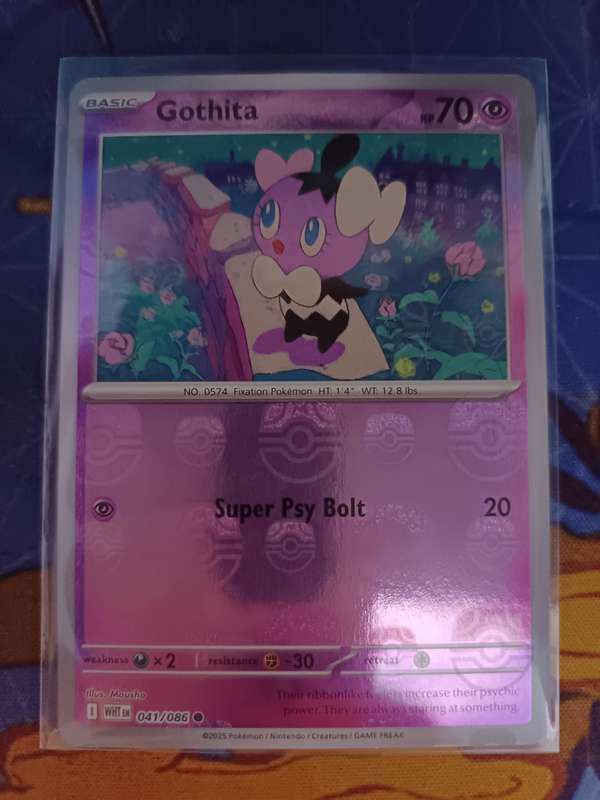 Pokemon Trading Card Game - Gothita (Master Ball Pattern) - SV: White Flare