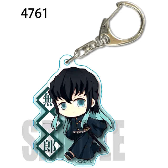 Demon Slayer - Acrylic Keychain - Muichiro Tokito