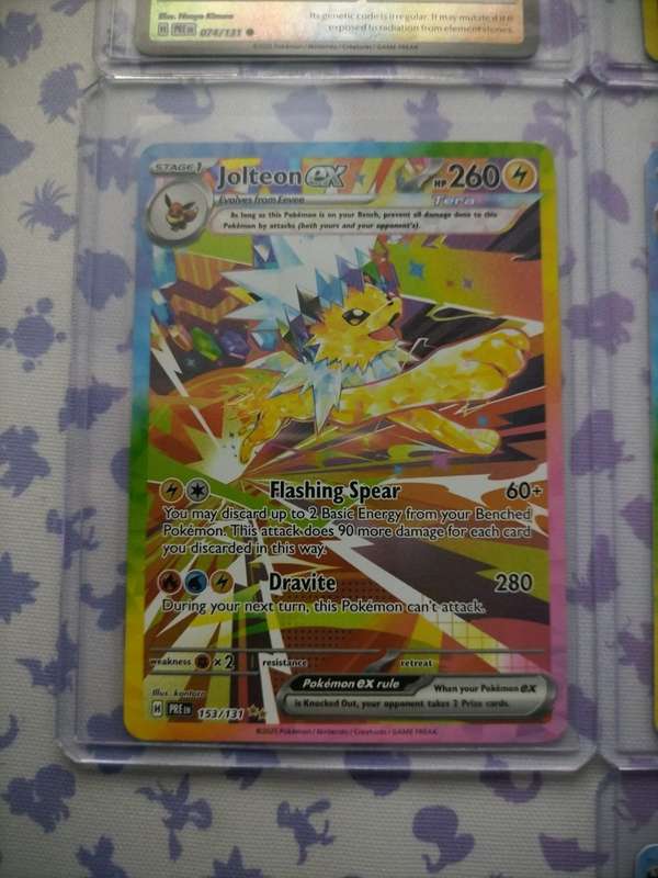 Pokemon Trading Card Game - Pokemon Card Prismatic Evolutions God Pack - Umbreon Ex SIR Eevee etc