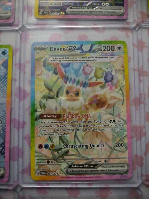 Pokemon Trading Card Game - Pokemon Card Prismatic Evolutions God Pack - Umbreon Ex SIR Eevee etc