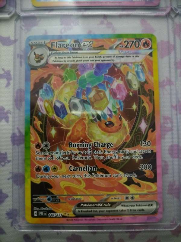 Pokemon Trading Card Game - Pokemon Card Prismatic Evolutions God Pack - Umbreon Ex SIR Eevee etc