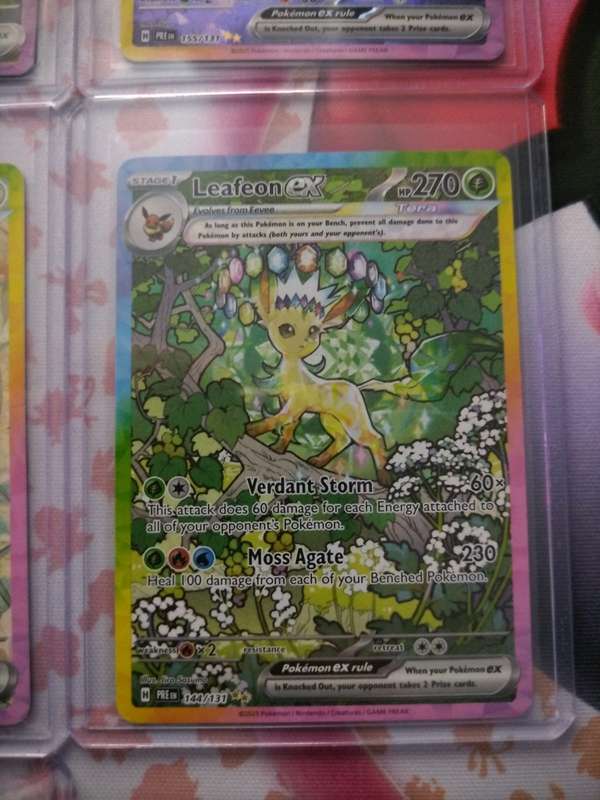 Pokemon Trading Card Game - Pokemon Card Prismatic Evolutions God Pack - Umbreon Ex SIR Eevee etc