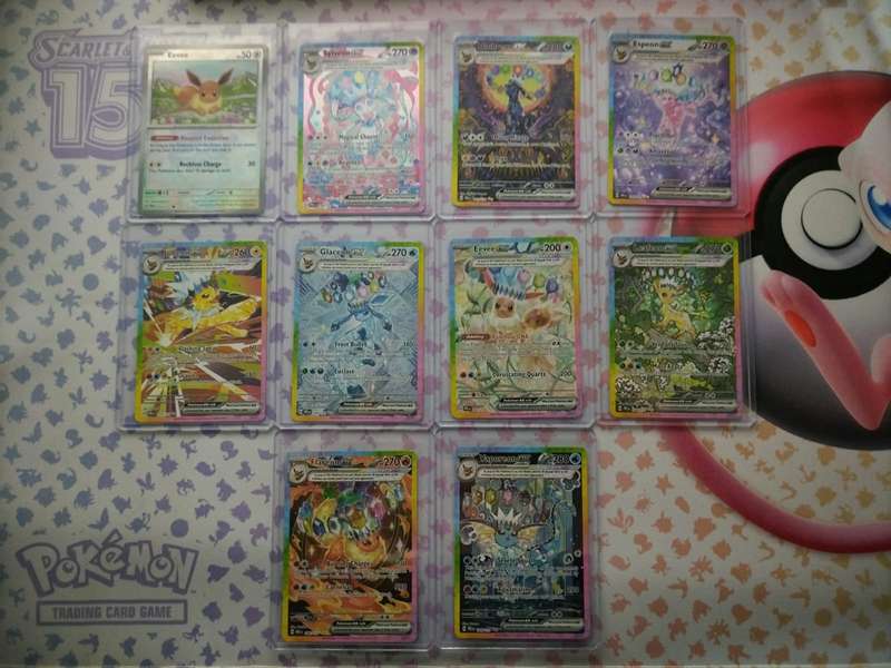 Pokemon Trading Card Game - Pokemon Card Prismatic Evolutions God Pack - Umbreon Ex SIR Eevee etc