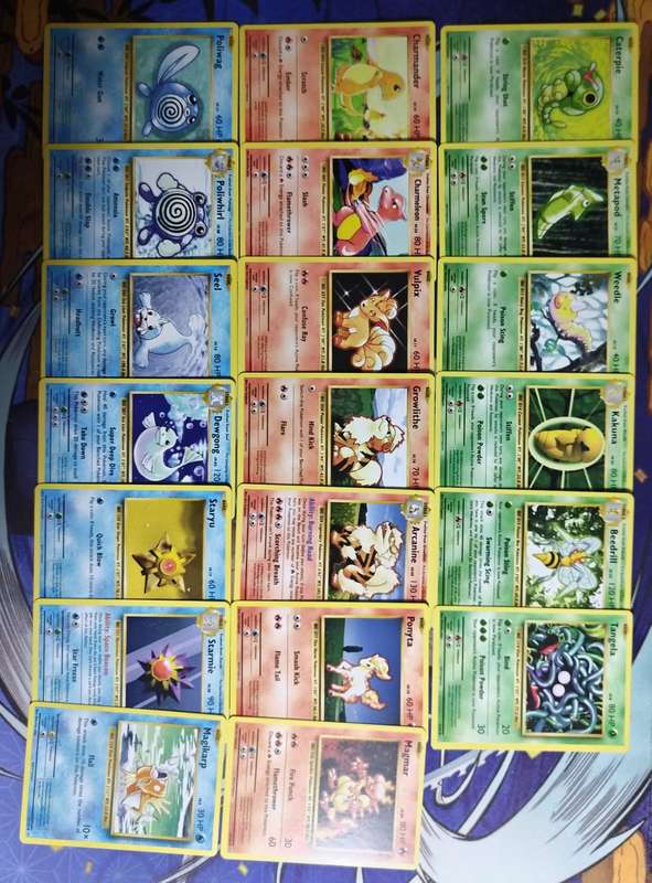 Pokemon Trading Card Game - 2016 XY Evolutions complete Base set commons/uncommons + Rares non holo
