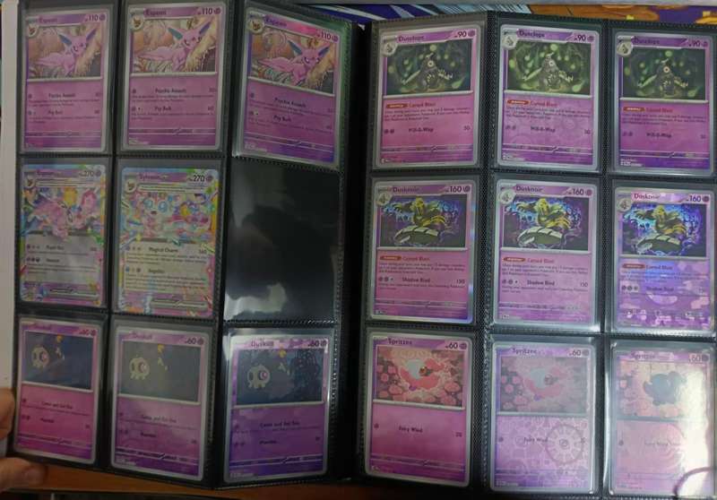 Pokemon TCG - Prismatic Evolutions Base Set Inc - Base, Reverse, Pokeball, EX, ACE SPEC - near compl