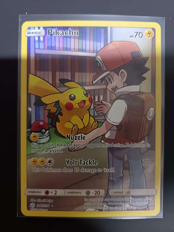 Pokemon Trading Card Game - Pikachu (Secret) - SM - Cosmic Eclipse (SM12)