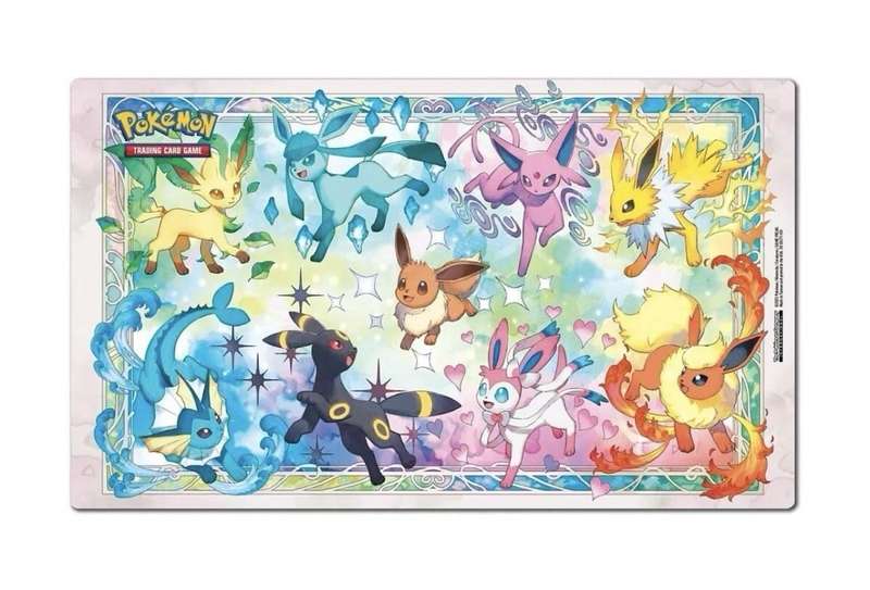 Pokemon Trading Card Game - Eeveelution Playmat | Prismatic Evolution Super-Premium Collection