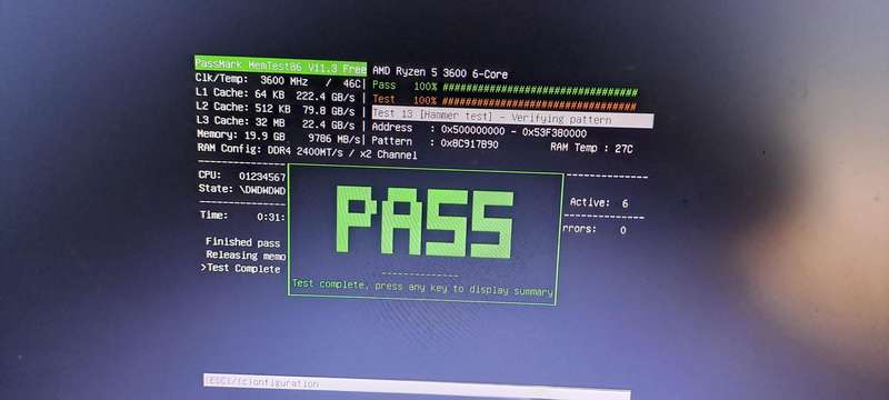 RGB 8GB (1x8GB) DDR4-3000MHz