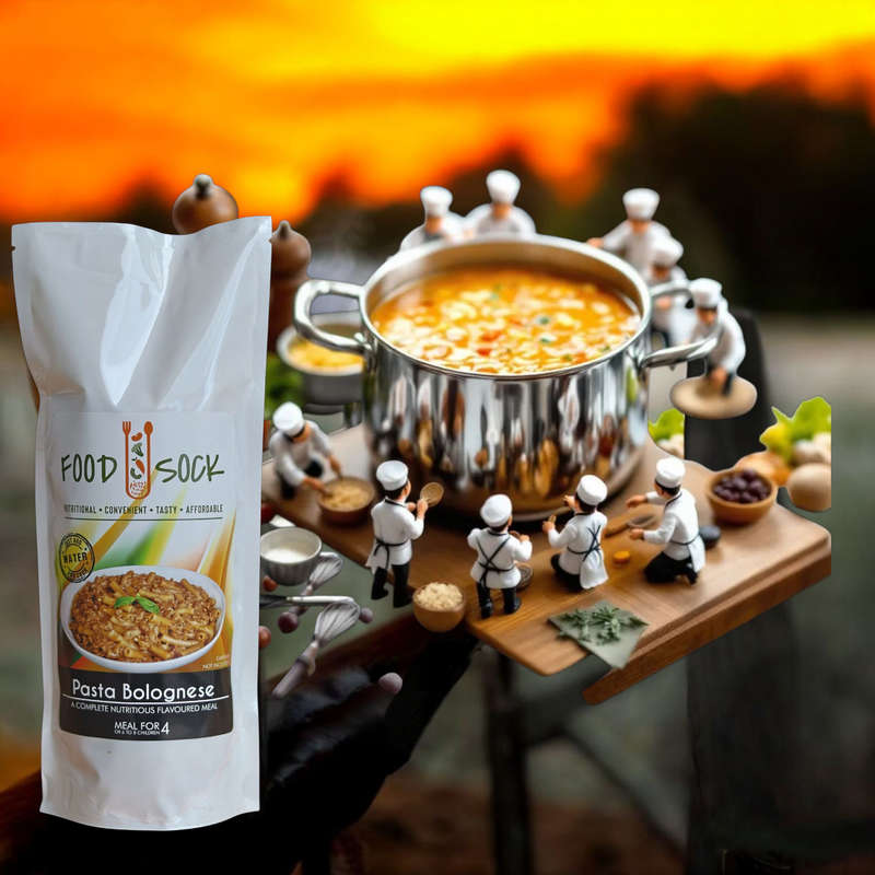 Food Socks 25L Bucket Pasta Bolognese