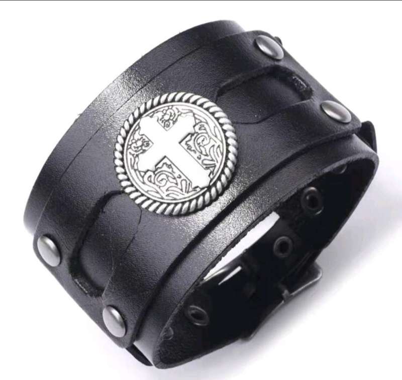Celtic Cross Cuff Bracelet