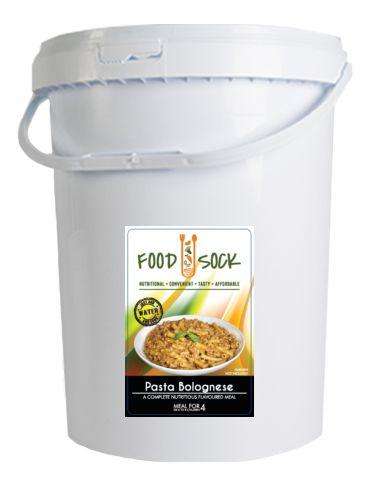 Food Socks 25L Bucket Pasta Bolognese