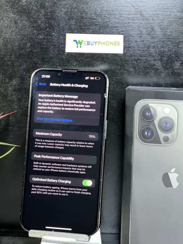 Apple iPhone 13 pro 256GB Graphite CPO