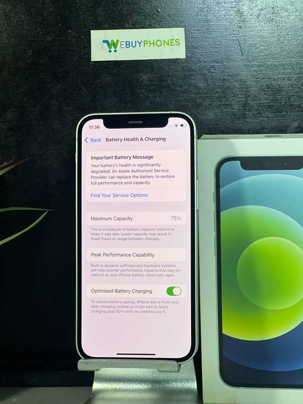 Apple iPhone 12 Mini 128GB Green CPO