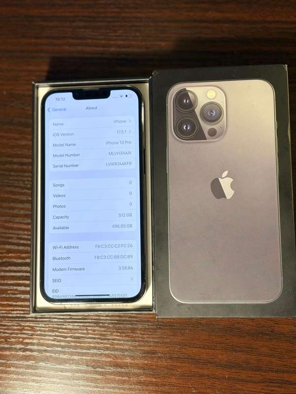 Apple iPhone 13 pro 512GB Graphite CPO