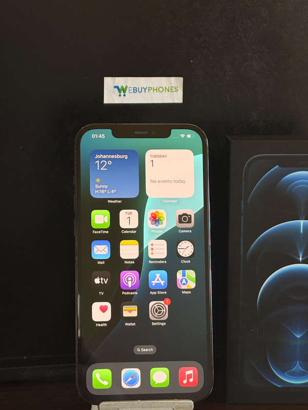 Apple iPhone 12 Pro MAX 128GB pacific Blue CPO